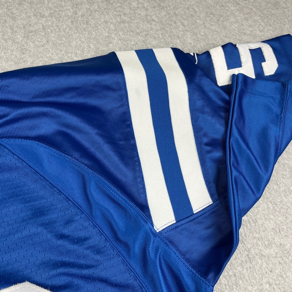 Reebok Football Jersey Mens Medium Blue Indianapolis Colts Cato June 59 NFL - Picture 4 of 6